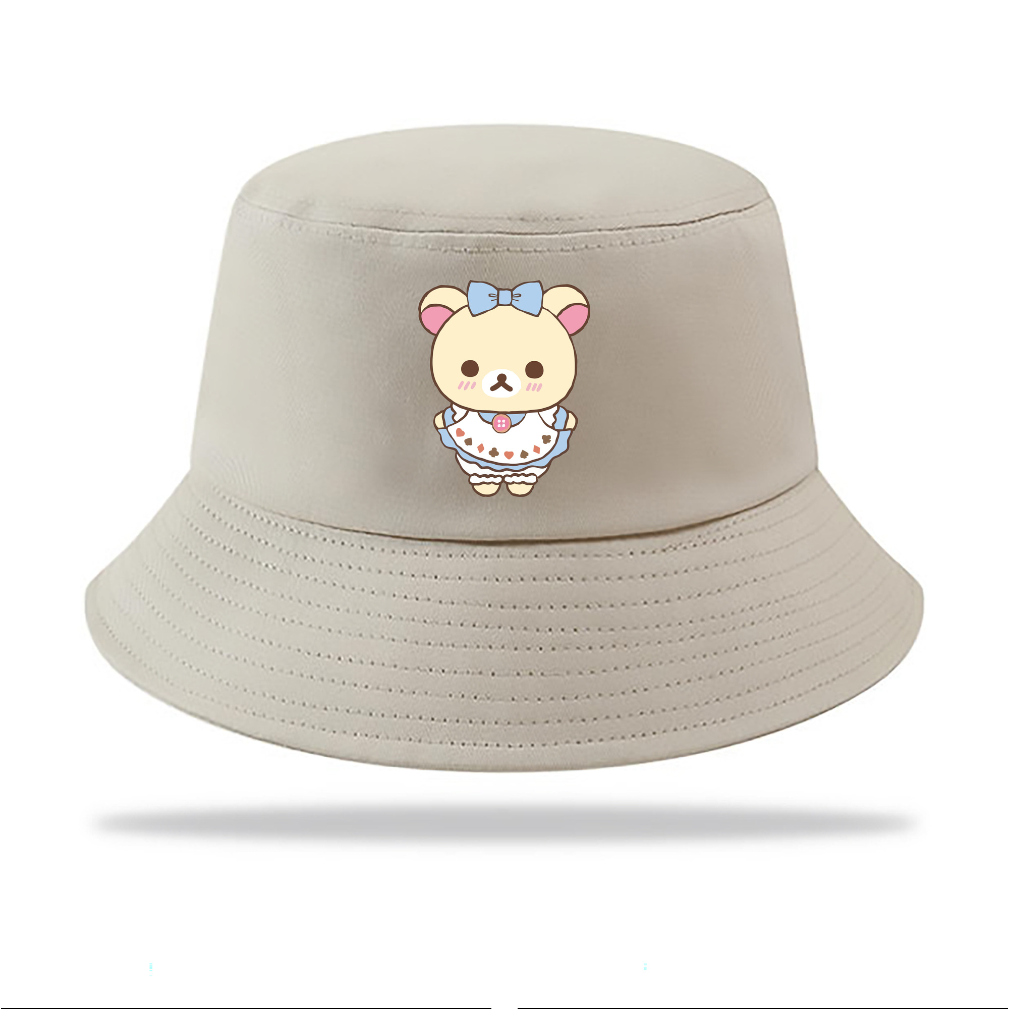 （画像用） リラックマ リラックマ キイロイトリ Rilakkuma Korilakkuma Kiiroitori アウトドア日除けバケットハット